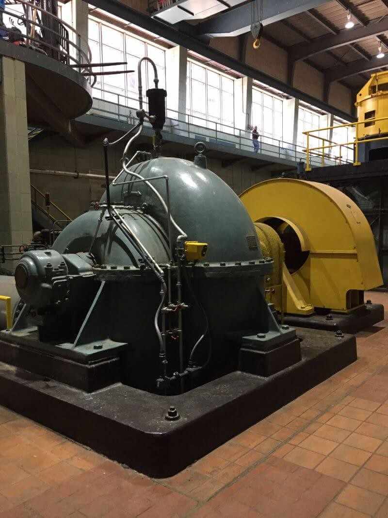 chicago-water-plant3 industrial synchronous electric motor in a power facility