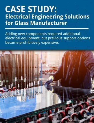 electrical-engineering-solutions-for-glass-manufacturer-case-study-graphic electrical engineering solutions for glass manufacturer
