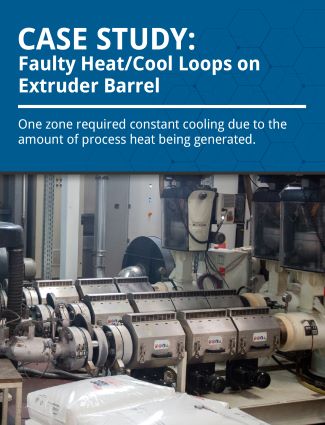 faulty heat/cool loops on extruder barrel case study