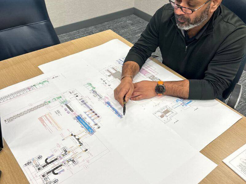 professional engineering company project discussion