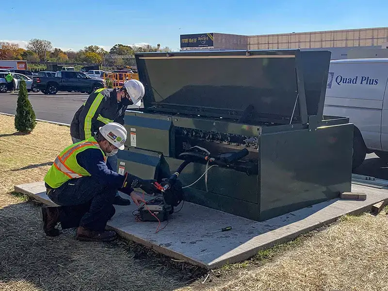 utility engineering consultant testing equipment