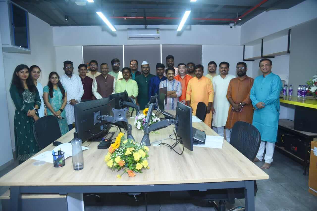 team at one of the top electrical engineering companies in pune