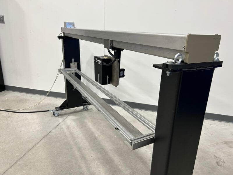 industrial setup featuring standard gauging system
