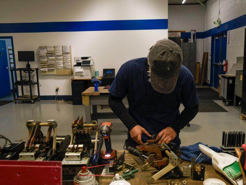 signs of a bad circuit breaker and when to seek repair 4 technician testing components for signs of a bad circuit breaker