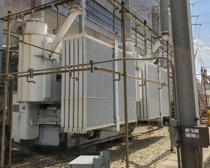 electrical substation equipment for transformer testing